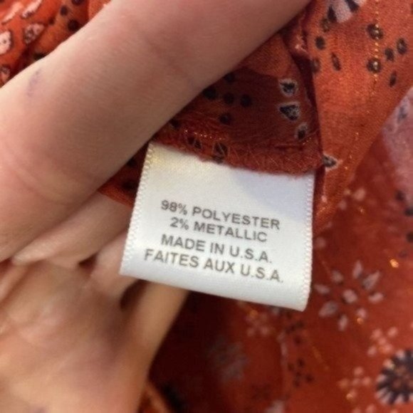 Misa Los Angeles Red Floral Maxi Dress - Picture 5 of 6